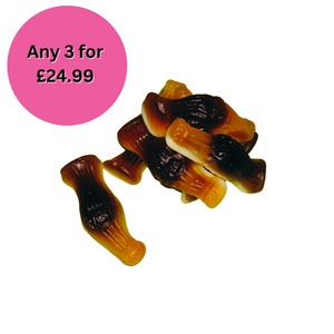 Jelly Filled Cola Bottles