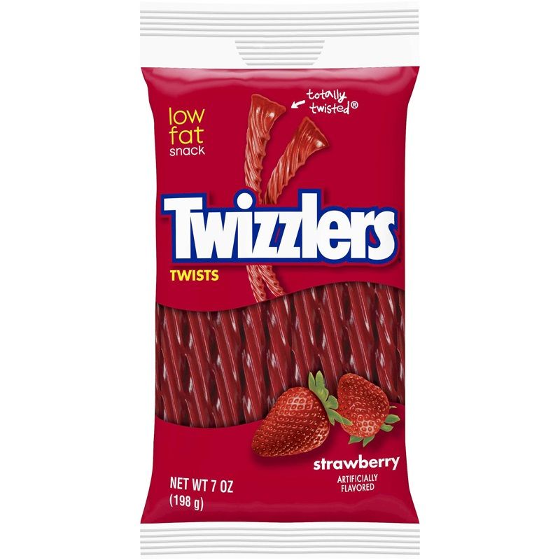 Hershey's Twizzlers Strawberry Twists Bags 198g
