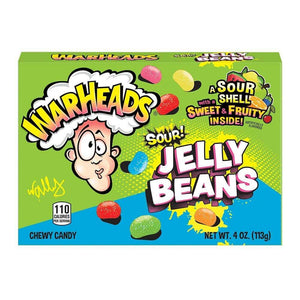 Warheads Extreme Sour Jelly Beans - 4oz (113g)